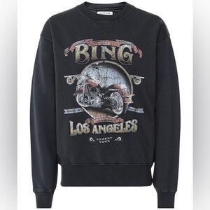 Anine bing Ramona motorcycle biker sweatshirt